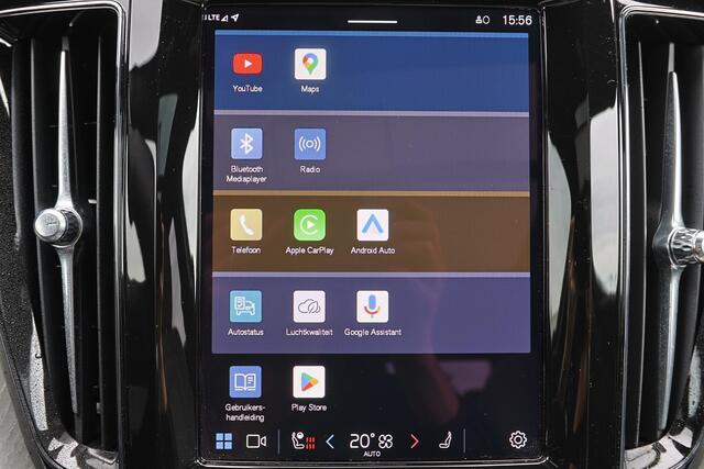 Volvo XC60 T8 Recharge AWD Ultra Dark - Luchtvering - Panorama/schuifdak - IntelliSafe Assist & Surround - 360º Camera - Adaptieve LED koplampen - Verwarmde voorstoelen, stuur & achterbank - Parkeersensoren voor & achter - Elektr. bedienb. voorstoelen met geheugen -