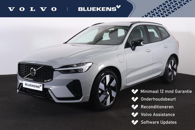 Volvo XC60 T6 Recharge AWD Ultra Dark - Luchtvering - Panorama/schuifdak - IntelliSafe Assist & Surround - 360º Camera - Harman/Kardon audio - Adaptieve LED koplampen - Verwarmde voorstoelen, stuur & achterbank - Parkeersensoren voor & achter - Elektr. bedienb. voor