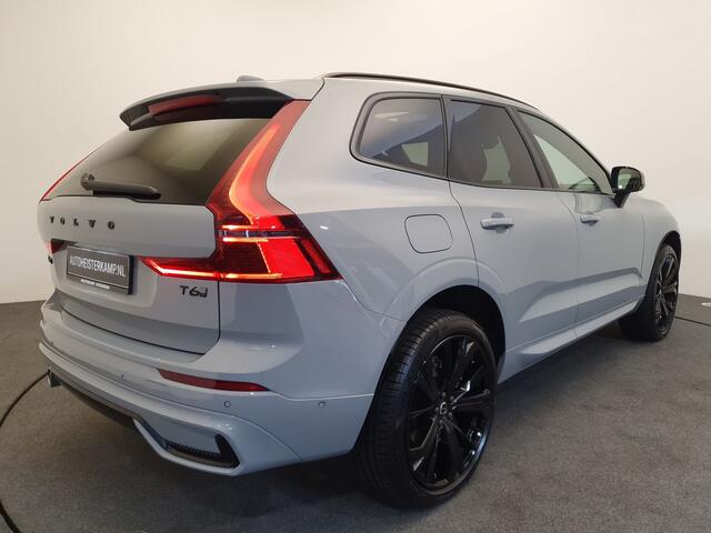 Volvo XC60 2.0 T6 Plug-in hybrid AWD Ultra Black Edition ¤79.192,- nieuw, Wegklapbare trekhaak, Panoramadak, Harman/Kardon