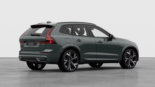 Volvo XC60 2.0 T6 Plug-in hybrid AWD Ultra Dark / Luchtvering / Pano. dak / Elek. verstelbare stoelen / Stoel + stuurverwarming / 22" velgen / Cardamom interieur / Harman Kardon / Head-up display /