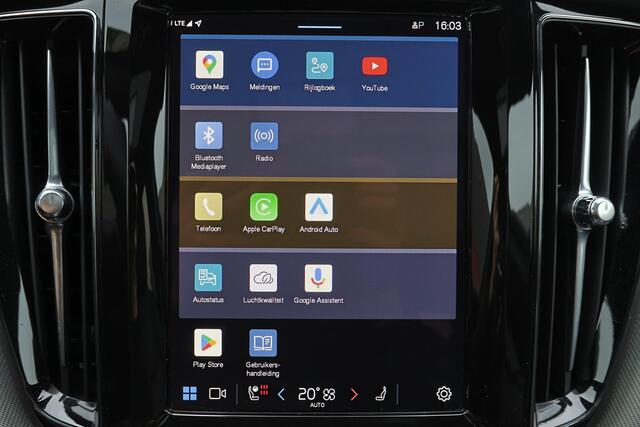 Volvo XC60 T6 Recharge AWD Ultra Black Edition - LONG RANGE - Luchtvering - Panorama/schuifdak - IntelliSafe Assist & Surround - 360º Camera - Adaptieve LED koplampen - Verwarmde voorstoelen, stuur & achterbank - Parkeersensoren voor & achter - Elektr. bedienb. voor