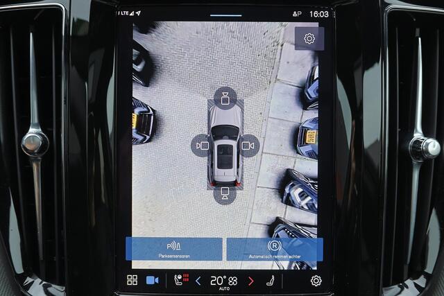 Volvo XC60 T6 Recharge AWD Ultra Black Edition - LONG RANGE - Luchtvering - Panorama/schuifdak - IntelliSafe Assist & Surround - 360º Camera - Adaptieve LED koplampen - Verwarmde voorstoelen, stuur & achterbank - Parkeersensoren voor & achter - Elektr. bedienb. voor