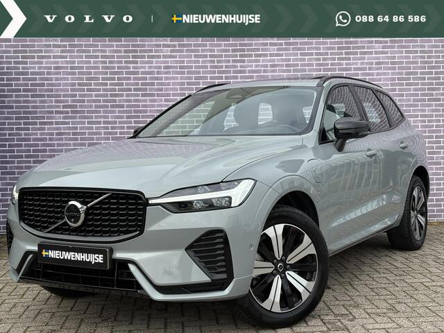 Volvo XC60 2.0 T6 Plug-in hybrid AWD Plus Dark | Adaptieve cruise control | 360° camera | Trekhaak | Stoel- en stuurverwarming | Dode hoek detectie BLIS | Panorama dak | All season banden | Google Auto |