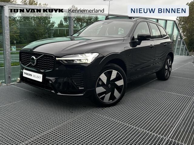 Volvo XC60 2.0 T6 Plug-in hybrid AWD Ultra Dark Panorama dak, 360Gr Parkeer Camera, Verwarmde stoelen+Stuur, Harman-Kardon Premium Sound, Electr. verstelbare voorstoelen, Trekhaak semi electrisch
