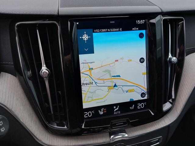 Volvo XC60 2.0 B4 197pk Automaat AWD Inscription | Navi | Apple Carplay+Android Auto | Clima | Adap.Cruise | Leder+Elek.Verstel.Memo | Panoramadak | Dodehoek+Rijstrooksensor | Pdc V+A+Camera | 19''lm