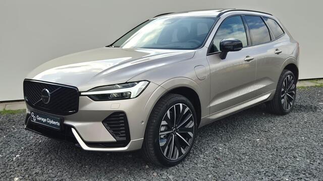 Volvo XC60 2.0 T8 Plug-in hybrid AWD Ultra Dark Zeer Compleet - MY 2026 - Luchtvering - 21" Wielen - Panorama dak - Lighting -Head up - B&W Audio - 360 Cam - Alarm - Climate - Privacy Glass - Geluidsisolerend glas