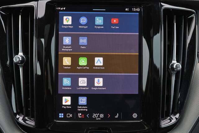 Volvo XC60 T6 Recharge AWD Ultra Black Edition - LONG RANGE - Panorama/schuifdak - IntelliSafe Assist & Surround - 360º Camera - Harman/Kardon audio - Adaptieve LED koplampen - Verwarmde voorstoelen, stuur & achterbank - Parkeersensoren voor & achter - Elektr. bedie