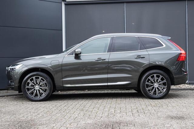 Volvo XC60 T8 Twin Engine AWD Inscription | Luchtvering | 360 graden Camera | Panoramisch schuif-/kanteldak | BLIS | Adaptieve Cruise Control | Geventileerde stoelen | Stoelkoeling & verwarming | Smartphone integratie |