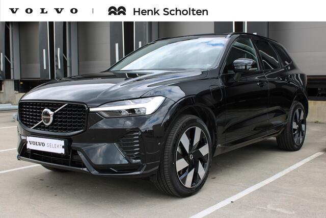 Volvo XC60 T6 350PK Plug-in hybrid AWD Plus Dark | Adaptieve Cruise Control met Pilot Assist | Elektrisch bedienbaar panoramisch schuif-/kanteldak | Premium audio by Harman Kardon | Elektrische voorstoelen met geheugen | Verwarmbare voorstoelen + stuurwiel