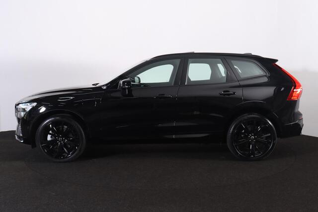 Volvo XC60 T6 Recharge AWD Ultra Black Edition - Panorama/schuifdak - IntelliSafe Assist & Surround - 360º Camera - Harman/Kardon audio - Adaptieve LED koplampen - Verwarmde voorstoestolen, stuur & achterbank - Parkeersensoren voor & achter - Elektr. bedienb. voorel