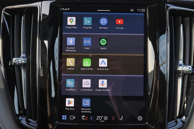 Volvo XC60 T6 Recharge AWD Ultra Black Edition - Panorama/schuifdak - IntelliSafe Assist & Surround - 360º Camera - Harman/Kardon audio - Adaptieve LED koplampen - Verwarmde voorstoestolen, stuur & achterbank - Parkeersensoren voor & achter - Elektr. bedienb. voorel