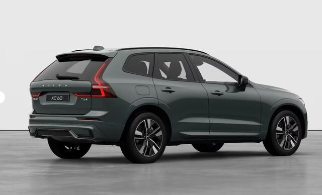 Volvo XC60 2.0 T6 Plug-in hybrid AWD Plus Dark | Luchtvering | Panoramadak | 360 Camera | Head Up Display | Donker Glas | Zwarte Hemel |
