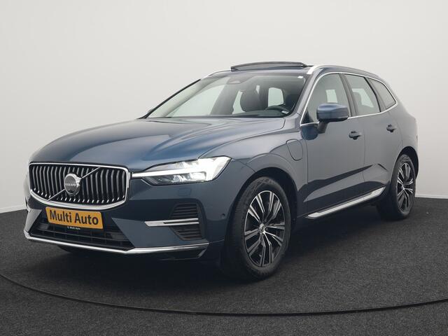 Volvo XC60 T8 AWD Inscription Plug In Hybrid 391pk Dealer O.H. PHEV | Trekhaak Af Fabriek | Luchtvering | Head Up | Adaptive Cruise | 360 Camera | Harman&Kardon | Lederen Sportstoelen Memory & Verwarmd | Google Assistent | App