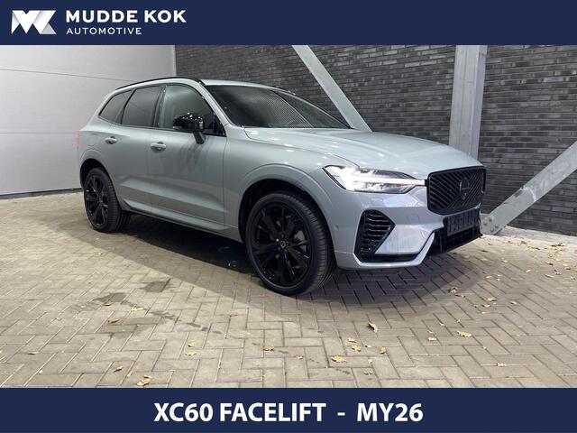 Volvo XC60 T6 Plug-in hybrid Plus Black Edition | FACELIFT | Trekhaak | 360° Camera | Head-Up | Panoramadak | 21 Inch