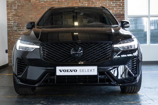 Volvo XC60 T6 Plug-in hybrid AWD Ultra Black Edition | Bowers & Wilkins Premium Audio| Luchtvering | 22" Lichtmetalen velgen | Google infotainment | Stoelverwarming | Stoelventilatie | 360° Parkeercamera | Parkeersensoren voor + achter | Parkeerverwarming