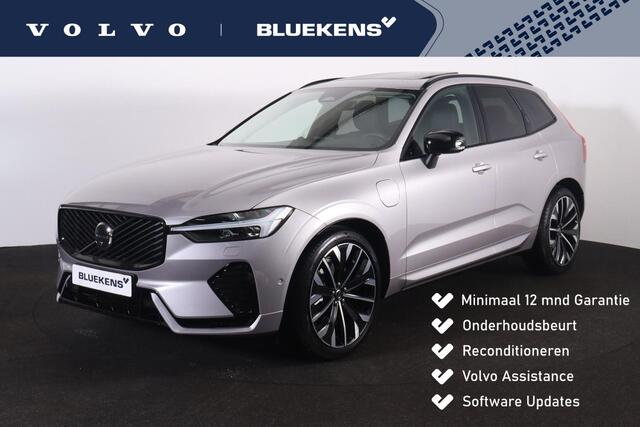 Volvo XC60 T8 Recharge AWD Ultra Dark - Luchtvering - Panorama/schuifdak - IntelliSafe Assist & Surround - 360º Camera - Bowers & Wilkins audio - Adaptieve LED koplampen - Verwarmde voorstoelen, stuur & achterbank - Parkeersensoren voor & achter - Elektr. bedienb. v
