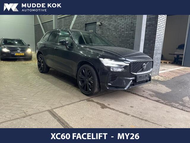 Volvo XC60 T6 Plug-in hybrid Plus Black Edition | FACELIFT | MY2026! | Luchtvering | Head-Up | 360° Camera | ACC