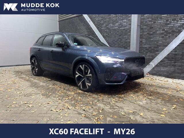 Volvo XC60 T6 Plug-in hybrid Ultra Black Edition | FACELIFT | Luchtvering | Bowers&Wilkins | Head-Up | 22 Inch | Massage