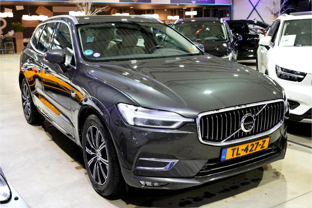 Volvo XC60 2.0 T5 AWD 184kW/250pk Aut8 Inscription 2400kg Trekgewicht!! LUCHTVERING + EL.TREKHAAK + ADAPT.CRUISE + PILOT ASSIST + STOEL-&STUURVERWARMING + 360 CAMERA + STANDKACHEL + ON-CALL + BLIS + LANE ASSIST + PARKSENSOREN + 19" LM-VELGEN!!