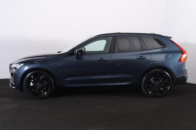 Volvo XC60 T8 Recharge AWD Ultra Black Edition - Luchtvering - Panorama/schuifdak - IntelliSafe Assist & Surround - 360º Camera - Harman/Kardon audio - Adaptieve LED koplampen - Verwarmde voorstoelen, stuur & achterbank - Parkeersensoren voor & achter - Elektr. bedi