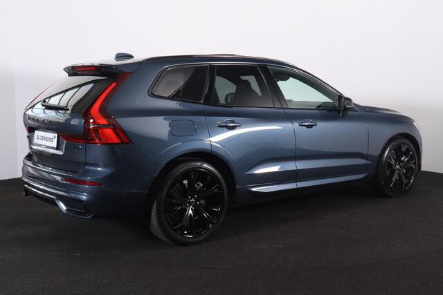 Volvo XC60 T8 Recharge AWD Ultra Black Edition - Luchtvering - Panorama/schuifdak - IntelliSafe Assist & Surround - 360º Camera - Harman/Kardon audio - Adaptieve LED koplampen - Verwarmde voorstoelen, stuur & achterbank - Parkeersensoren voor & achter - Elektr. bedi