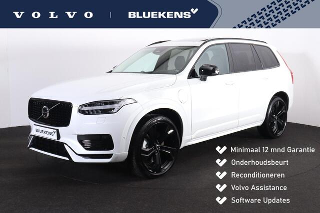 Volvo XC90 T8 Plug-in hybrid AWD Ultra Dark - LONG RANGE - Luchtvering - Panorama/schuifdak - IntelliSafe Assist & Surround - 360º Camera - Bowers & Wilkins audio - Nappaleder met stoelventilatie - Verwarmde voorstoelen, stuur & achterbank - Parkeersensoren voor & a