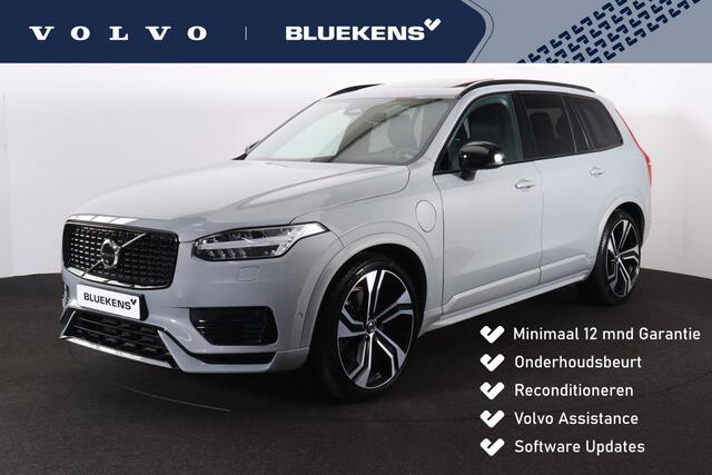Volvo XC90 T8 Recharge AWD Ultimate Dark - LONG RANGE - Luchtvering - Panorama/schuifdak - IntelliSafe Assist & Surround - 360º Camera - Bowers & Wilkins audio - Adaptieve LED koplampen - Verwarmde voorstoelen, stuur & achterbank - Parkeersensoren voor & achter - El