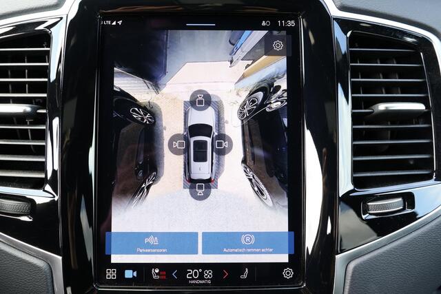 Volvo XC90 T8 Recharge AWD Ultimate Dark - LONG RANGE - Luchtvering - Panorama/schuifdak - IntelliSafe Assist & Surround - 360º Camera - Bowers & Wilkins audio - Adaptieve LED koplampen - Verwarmde voorstoelen, stuur & achterbank - Parkeersensoren voor & achter - El