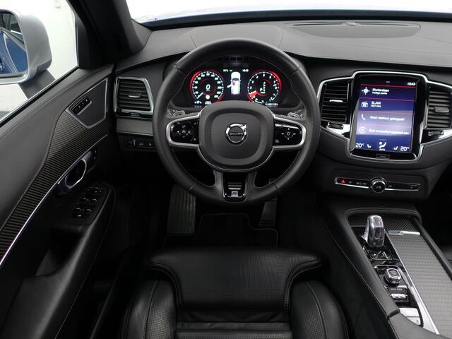 Volvo XC90 2.0 T8 Twin Engine AWD R-Design- 7 Pers, Carbon Afwerking, Panoramadak, 360 Camera, Carplay, Android Auto