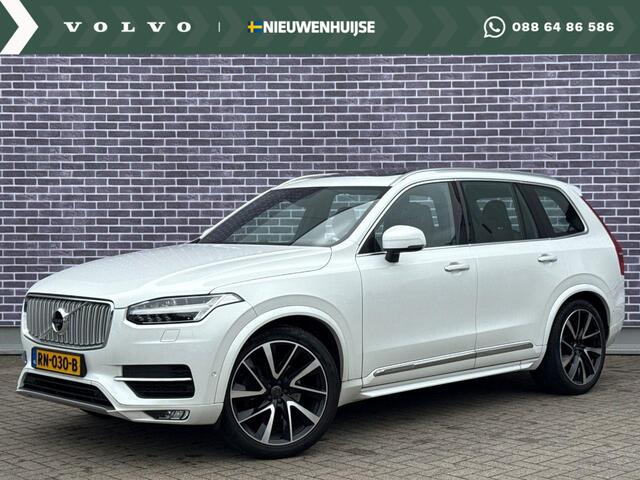 Volvo XC90 2.0 T5 AWD Inscription | Trekhaak | Full Option | Bowers & Wilkins | Luchtvering | Massage | 360 Camera | Ventilatie | Panorama dak | Head-Up Display | Gelamineerd Glas | Stoelverwarming voor & achter | Stuurverwarming |