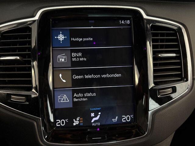 Volvo XC90 2.0 T5 AWD Inscription | Trekhaak | Full Option | Bowers & Wilkins | Luchtvering | Massage | 360 Camera | Ventilatie | Panorama dak | Head-Up Display | Gelamineerd Glas | Stoelverwarming voor & achter | Stuurverwarming |