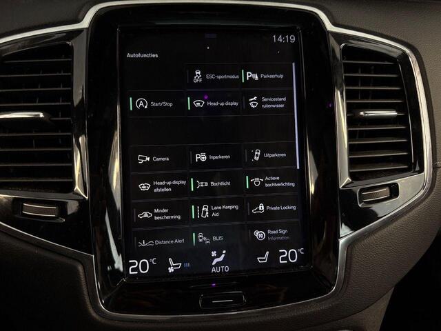 Volvo XC90 2.0 T5 AWD Inscription | Trekhaak | Full Option | Bowers & Wilkins | Luchtvering | Massage | 360 Camera | Ventilatie | Panorama dak | Head-Up Display | Gelamineerd Glas | Stoelverwarming voor & achter | Stuurverwarming |
