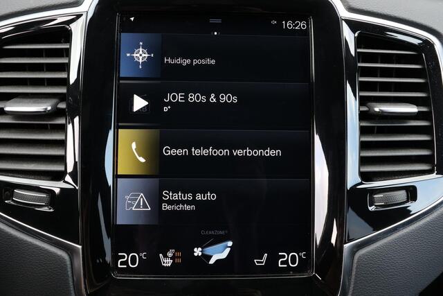 Volvo XC90 T8 Recharge AWD R-Design - Luchtvering - Panorama/schuifdak - IntelliSafe Assist & Surround - Bowers & Wilkins audio - 360º Camera - Adaptieve LED koplampen - Verwarmde voorstoelen, stuur & achterbank - Draadloze tel. lader - Head up display - Apple Carpl