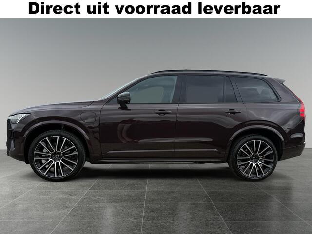 Volvo XC90 2.0 T8 Plug-in hybrid AWD Ultra Dark | Mulberry Red | Luchtvering | Bowers & Wilkins Audio | Massagefunctie voorstoelen |