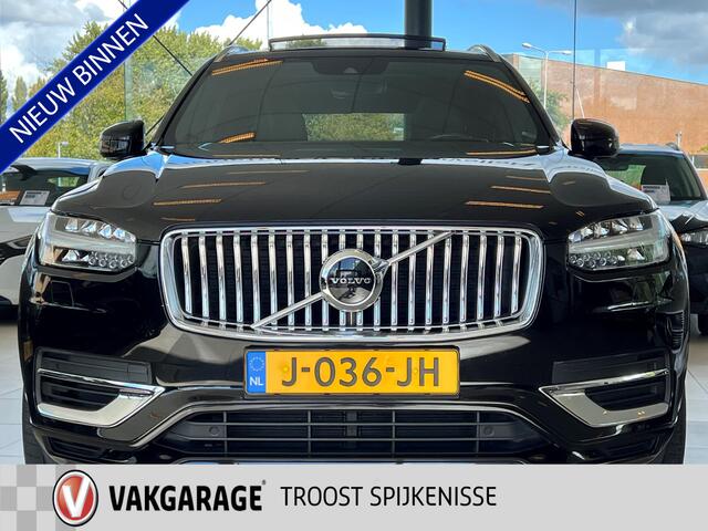 Volvo XC90 2.0 T8 Twin Engine AWD Inscription Intro Edition, NL Auto, Trekhaak, Panoramadak, 390pk, Plug-in, 7-Persoons, Head Up Display, Keyless, 360 gr.camera, Memorystoelen, Harman/Kardon Audio, Stoelverwarming & Verkoeling, Stuurverwarming, Adaptief Cruise Contr