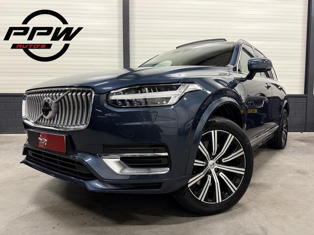 Volvo XC90 T8 Recharge AWD Inscription LONG RANGE PANO/TREKHAAK/HEAD-UP/360CAMERA/H&K/ACC/PILOT-ASSIST/MEMORY-LEER/CRYSTAL-POOK/20"/PRIVACY/RECENT OH BEURT GEHAD BIJ VOLVO