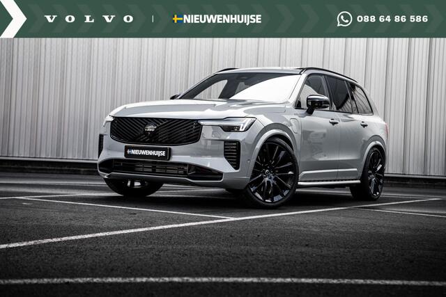 Volvo XC90 2.0 T8 Plug-in hybrid AWD Ultra Dark | Facelift | Black Edition | Selected Level | Heico | Bowers & Wilkins | Gelamineerd Glas | Luchtvering | 22" Velgen |