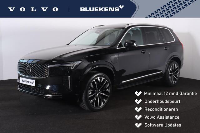 Volvo XC90 T8 Recharge AWD Plus Dark - Panorama/schuifdak - IntelliSafe Assist & Surround - 360º Camera - Harman/Kardon audio - Adaptieve LED koplampen - Verwarmde voorstoelen, stuur & achterbank - Parkeersensoren voor & achter - Elektr. bedienb. voorstoelen met geh