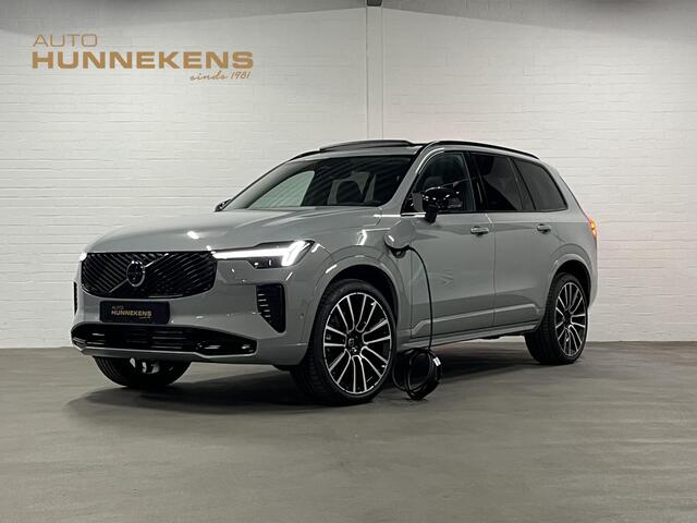 Volvo XC90 2.0 T8 Plug-in hybrid AWD Ultra Dark Luchtvering | Open dak | Massage | Adapt. cruise | Head-up | Stoelventilatie/-verwarming