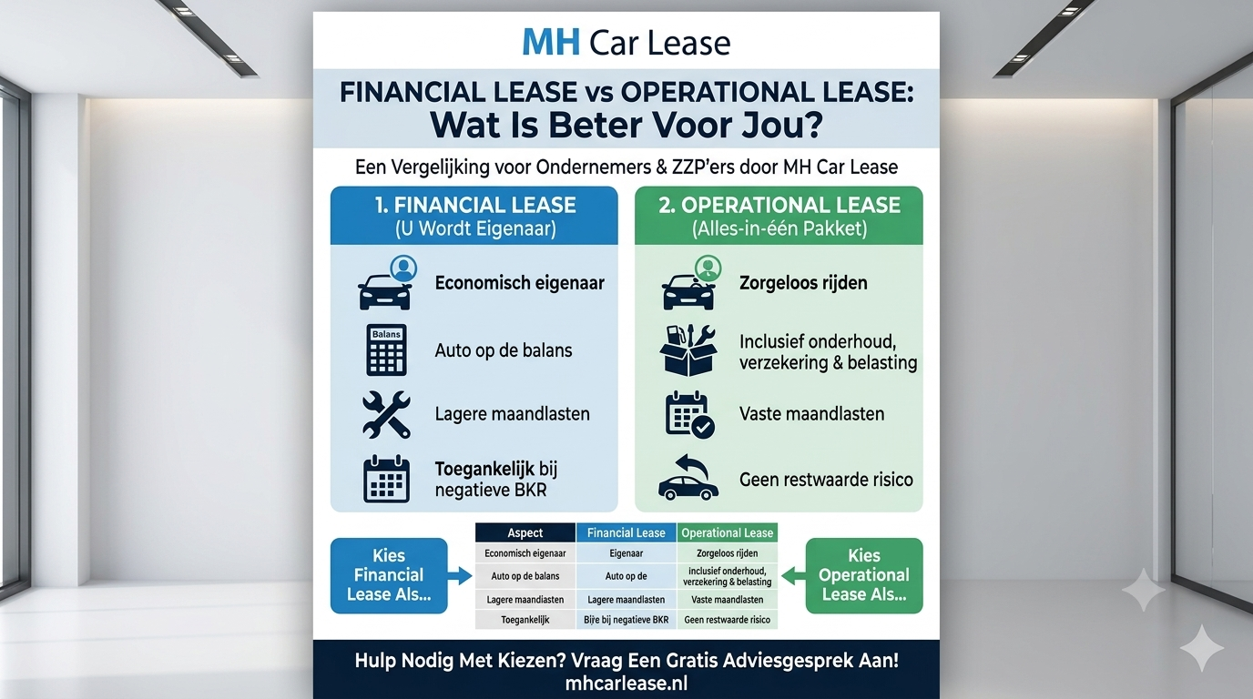 Financial Lease vs Operational Lease: Wat Is Beter Voor Jou?