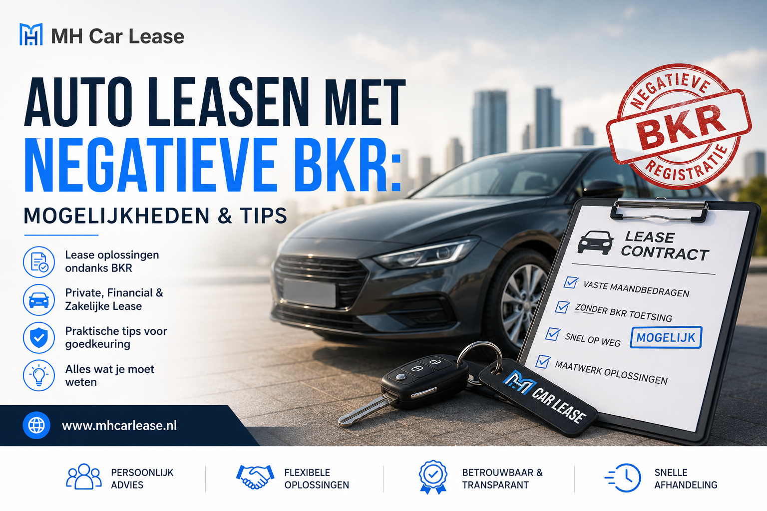 Auto Leasen Met Negatieve BKR: Is Het Mogelijk? Alles Wat Je Moet Weten